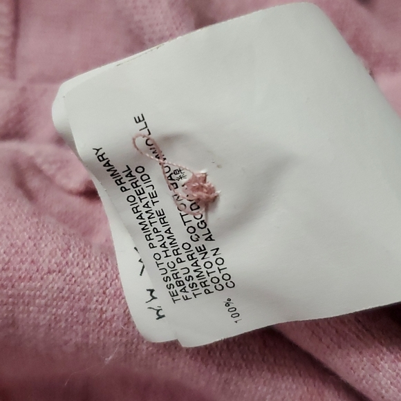 Vivienne Westwood Man Polo Heather Pink White Contrast Collar Size XL - Picture 8 of 9